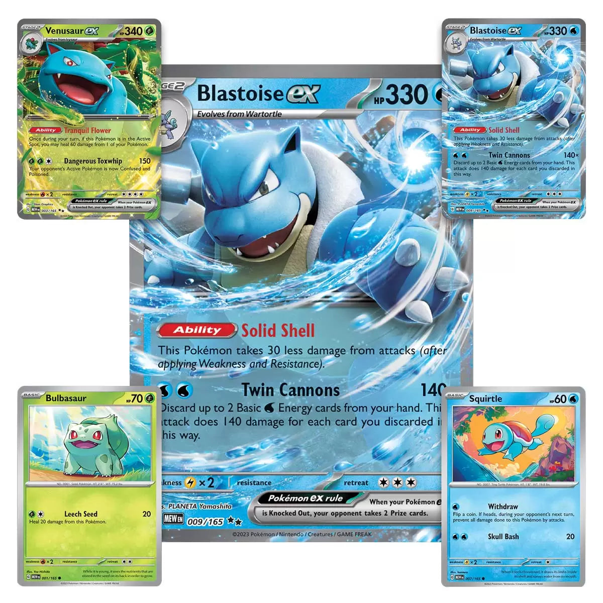 Pokemon TCG - 151 Blooming Waters Premium Collection