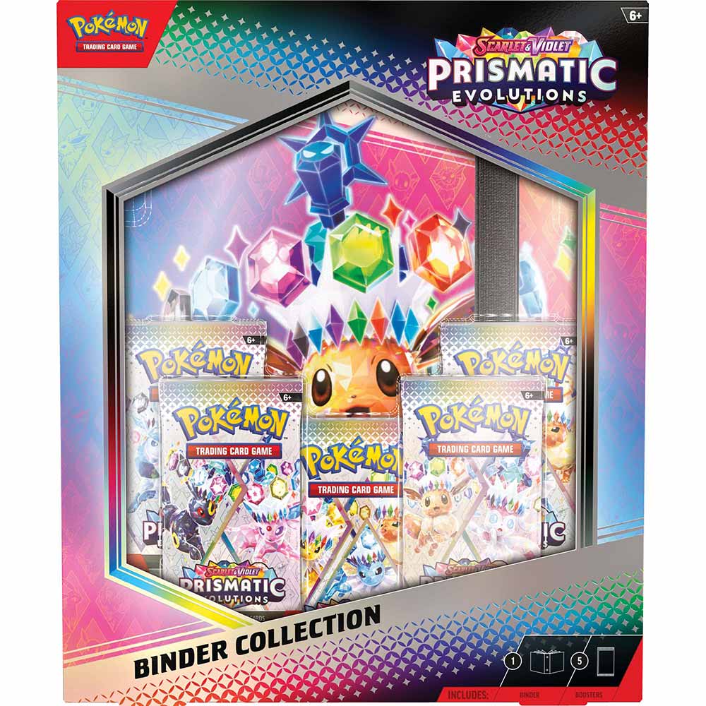 Pokemon TCG - Scarlet & Violet-Prismatic Evolutions Binder Collection