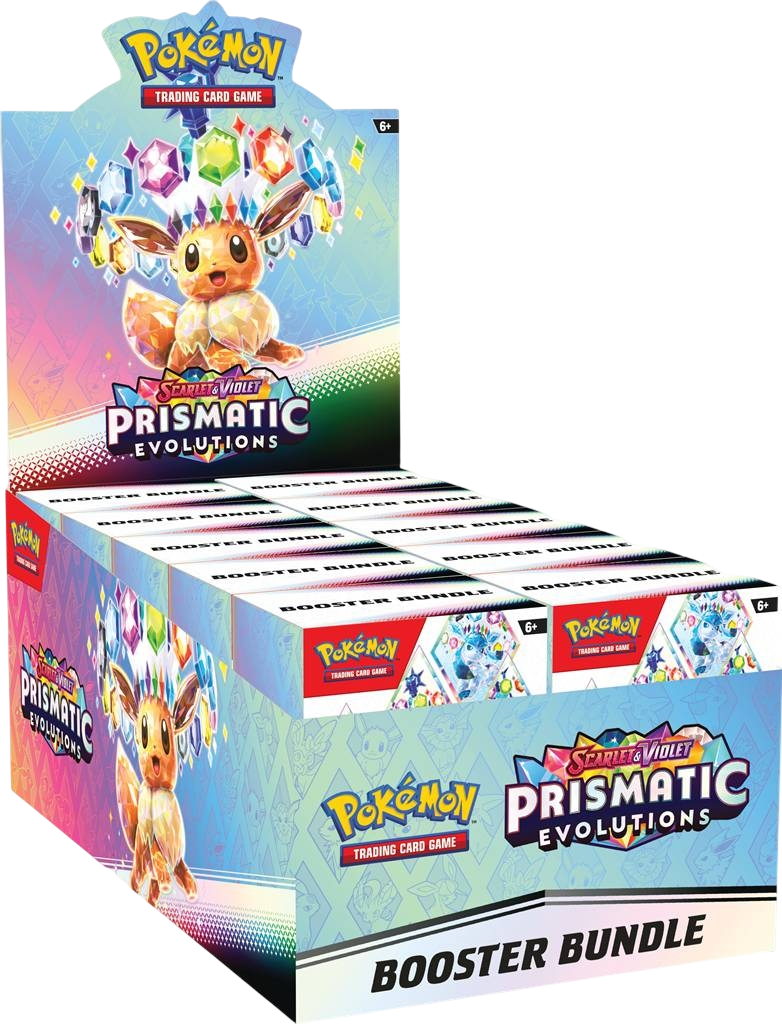 Pokemon TCG - Scarlet & Violet-Prismatic Evolutions Booster Bundle x10 (No Display Case)