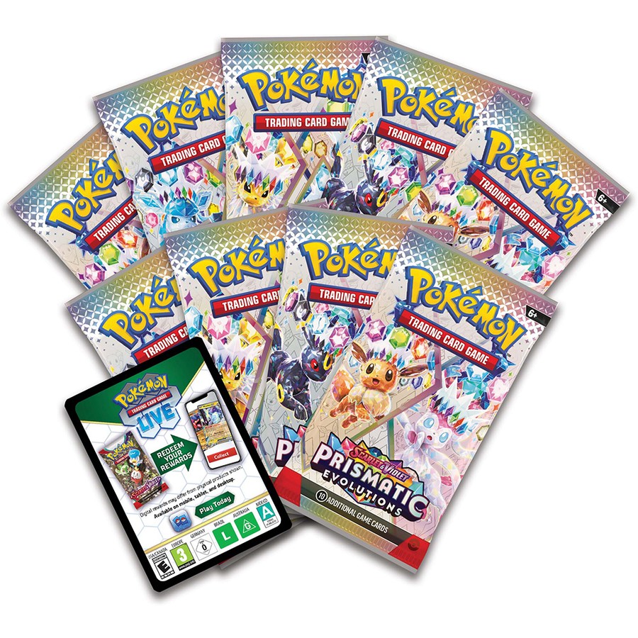 Pokemon TCG - Scarlet & Violet - Prismatic Evolutions Elite Trainer Box Sealed