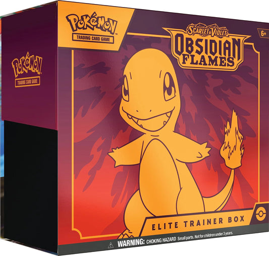 Pokemon TCG - Scarlet & Violet - Obsidian Flames Elite Trainer Box Sealed