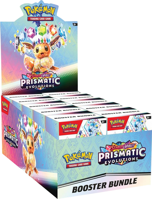 Pokemon TCG - Scarlet & Violet-Prismatic Evolutions Booster Bundle x10 (No Display Case)